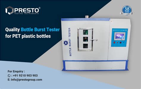 Plastic Bottle Tester distributing|quality control bottle machine.